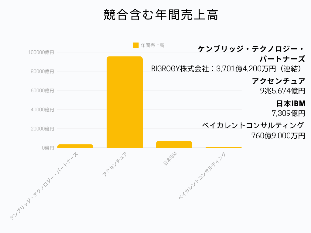 コンサルティング業界の中でのケンブリッジ・テクノロジー・パートナーズの立ち位置